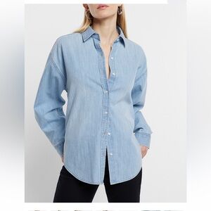 Denim boyfriend portifino shirt
